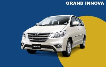 Grand Innova rental vehicle