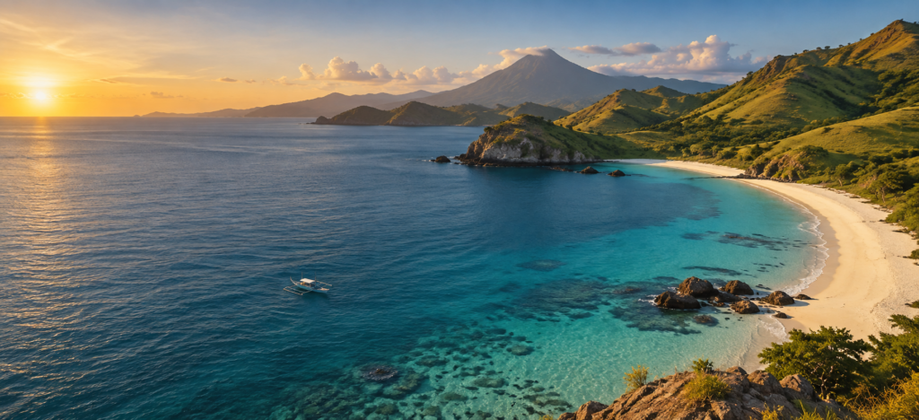 Conceptual tropical coastline for Lombok Xplore